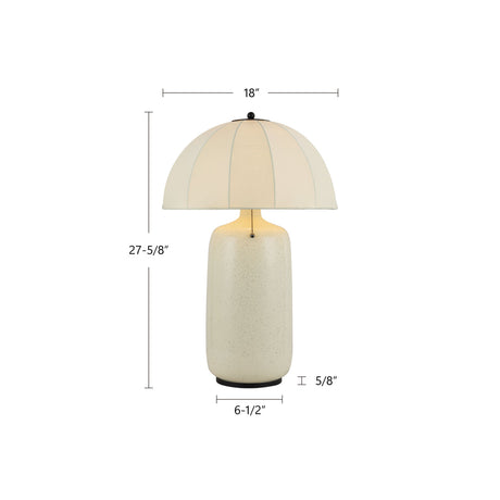 Alora Mood Crosby 18-in Table Lamp