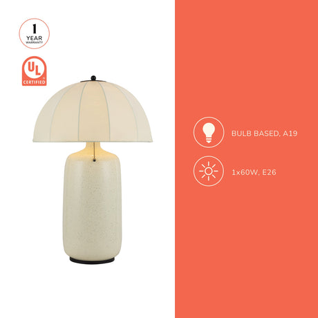 Alora Mood Crosby 18-in Table Lamp