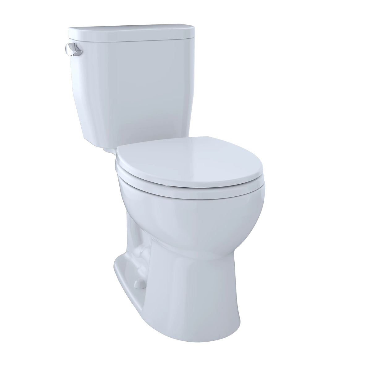 TOTO Entrada Toilet Bowl Only, Round Front, Universal Height, Cotton White