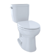 TOTO Entrada Toilet Bowl Only, Elongated, Universal Height, Cotton White