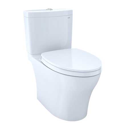 TOTO Aquia IV Toilet Bowl Only, Elongated, Skirted, Regular Height, Cotton White