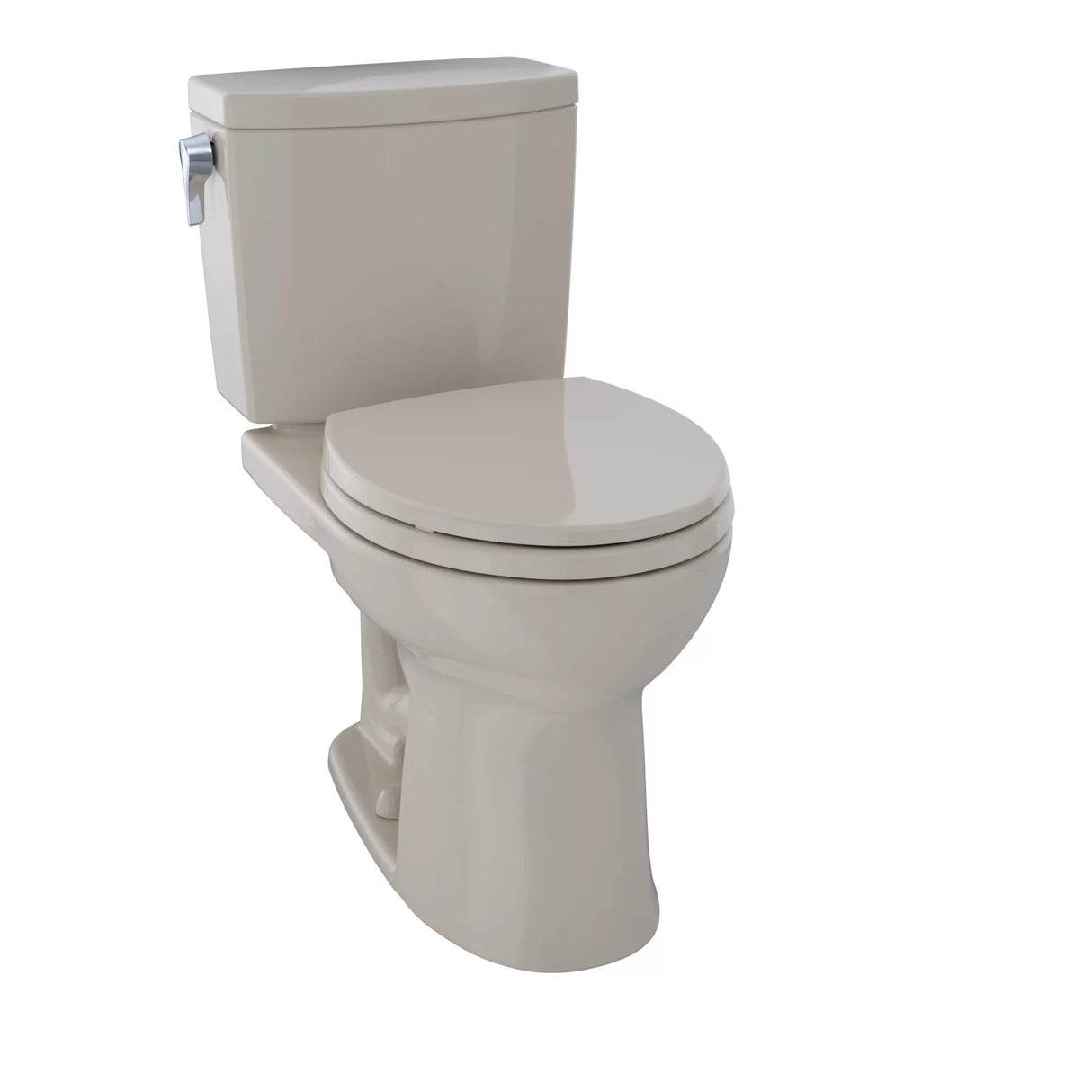 Drake II Two-Piece Toilet, Round Bowl, 1.0 GPF