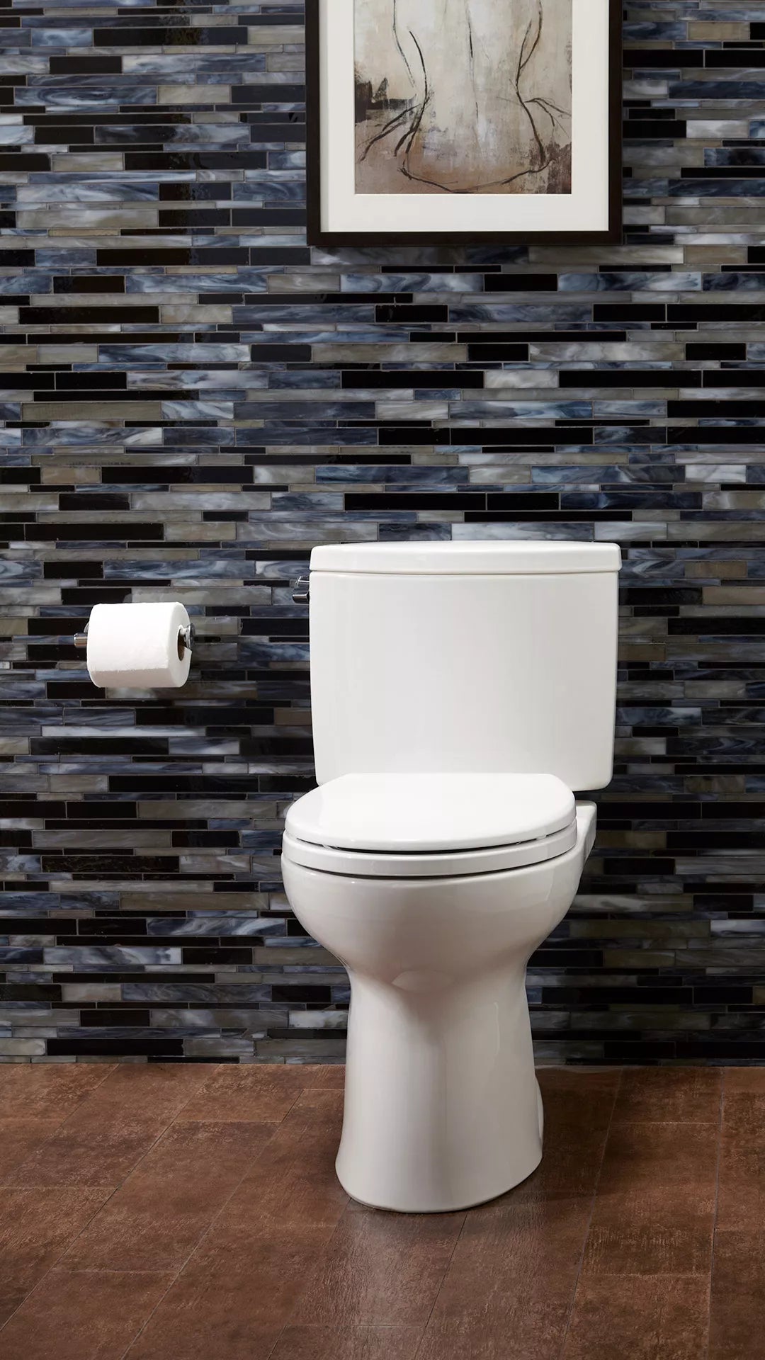 Drake II Two-Piece Toilet, 1.28 GPF, Elongated Bowl