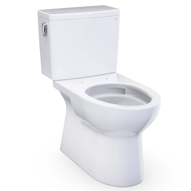 TOTO Glaston Toilet Bowl Only, Elongated, Skirted, Universal Height, Cotton White