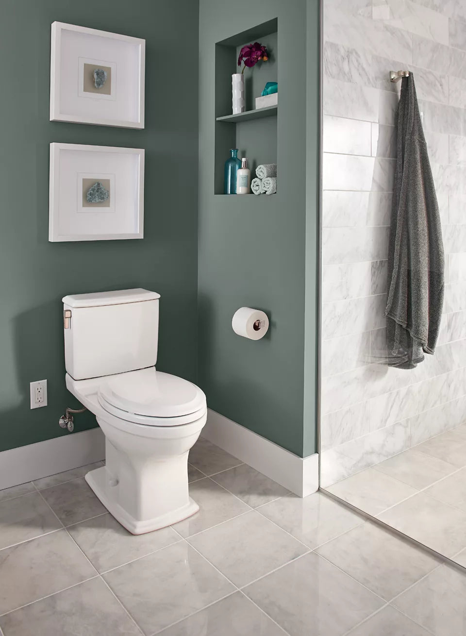 Connelly Two-Piece Toilet 1.28 GPF & 0.9 GPF, Elongated Bowl