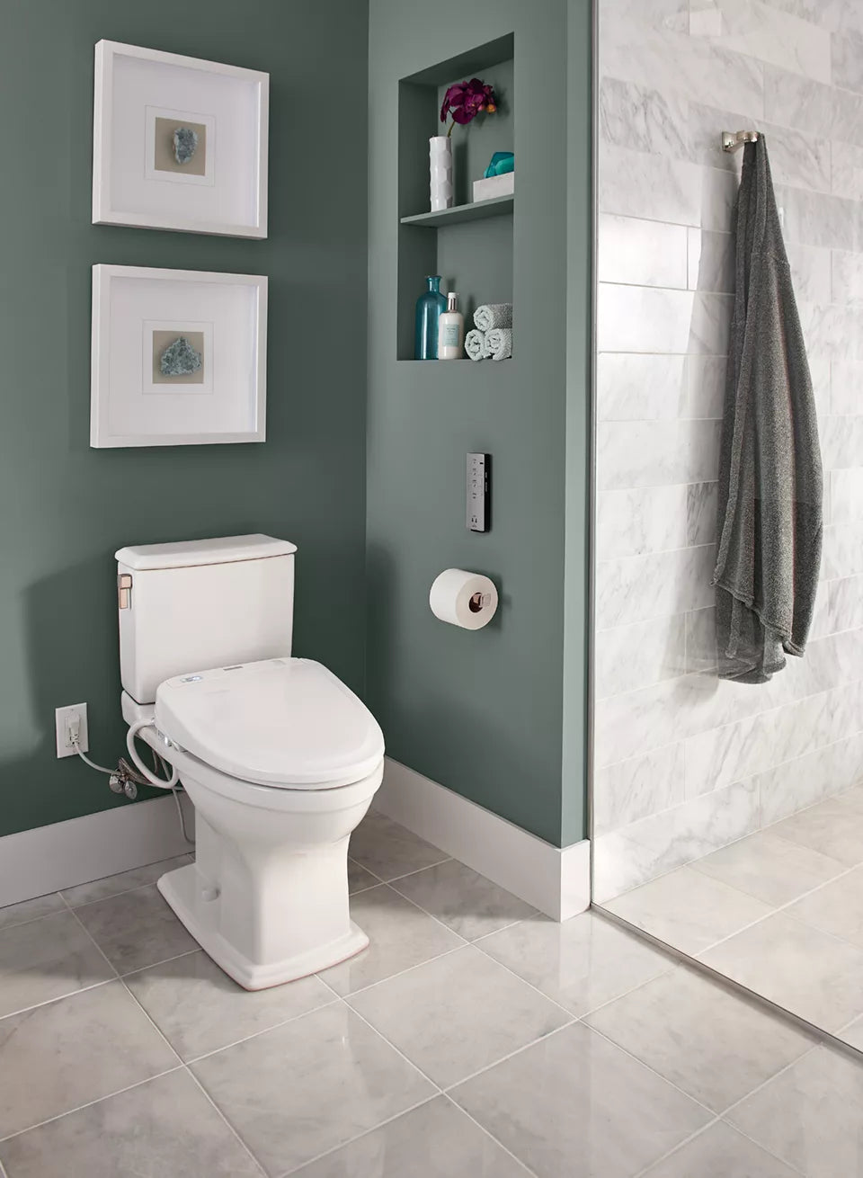 Connelly Two-Piece Toilet 1.28 GPF & 0.9 GPF, Elongated Bowl