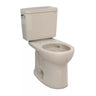 Drake Two-piece Toilet, 1.28 GPF, Round Bowl - Universal Height