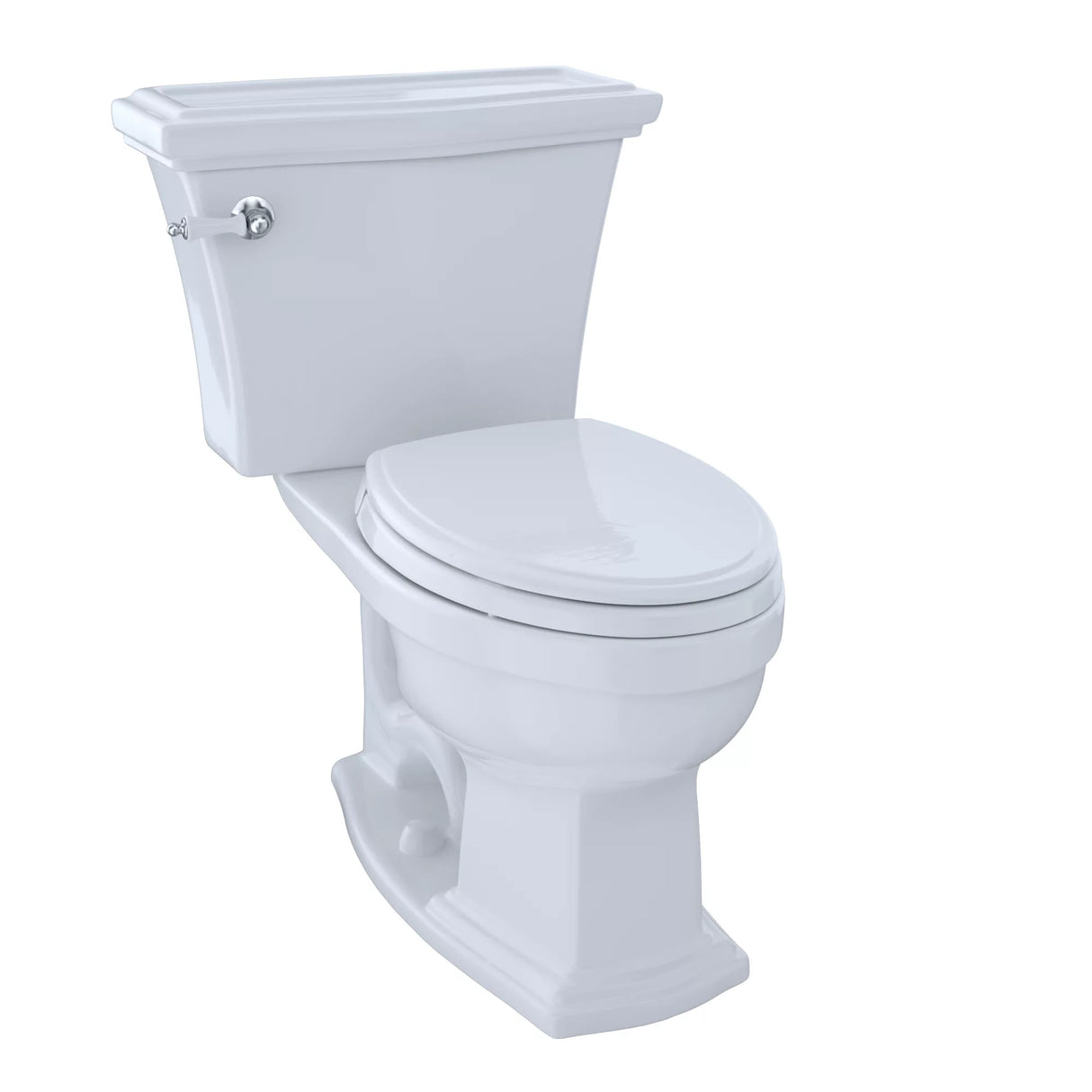 Eco Clayton Two-Piece Toilet, 1.28 GPF, Elongated Bowl