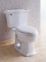 Eco Clayton Two-Piece Toilet, 1.28 GPF, Elongated Bowl