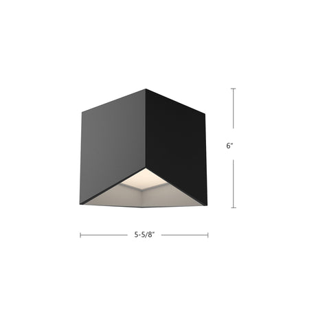 Kuzco Cubix 5-in Flush Mount