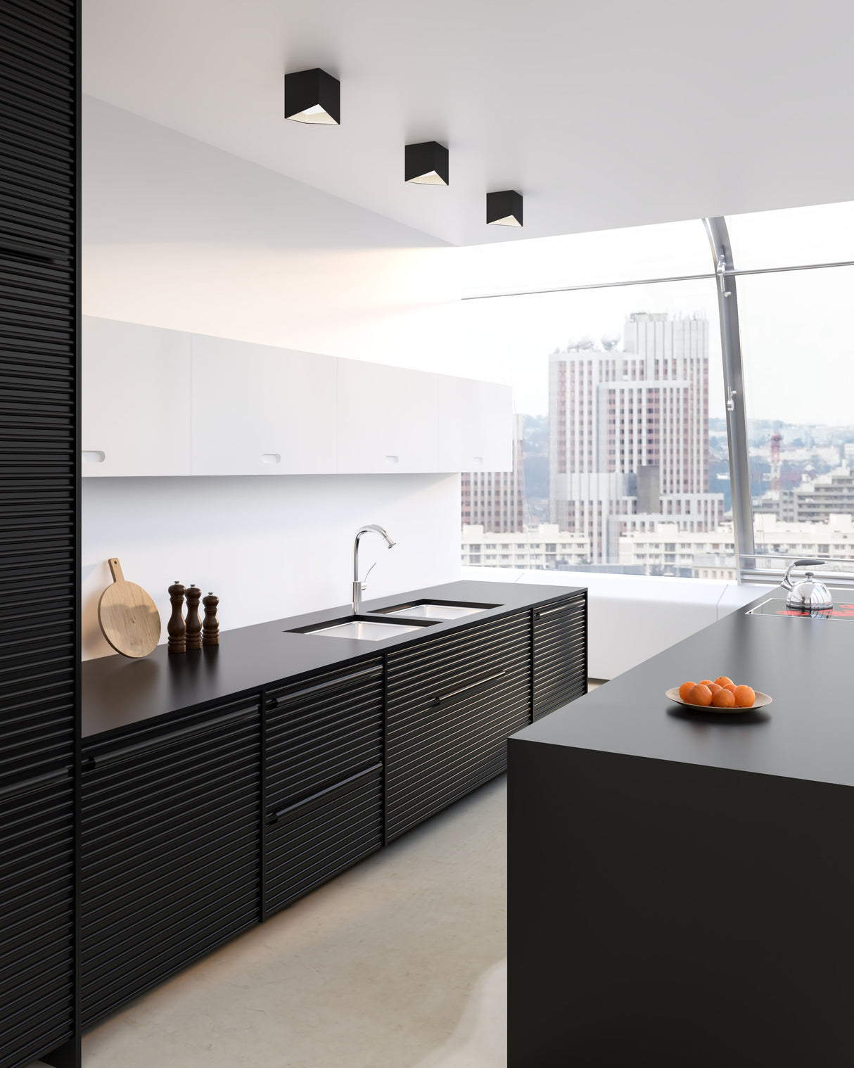 Kuzco Cubix 5-in Flush Mount