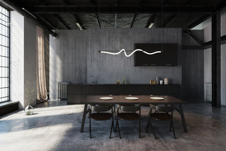 Kuzco Cursive 54-in Linear Pendant