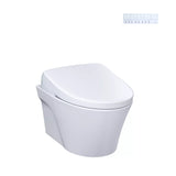 APWASHLET+ S7A Wall-Hung Toilet - 1.28 GPF & 0.9 GPF - Auto Flush