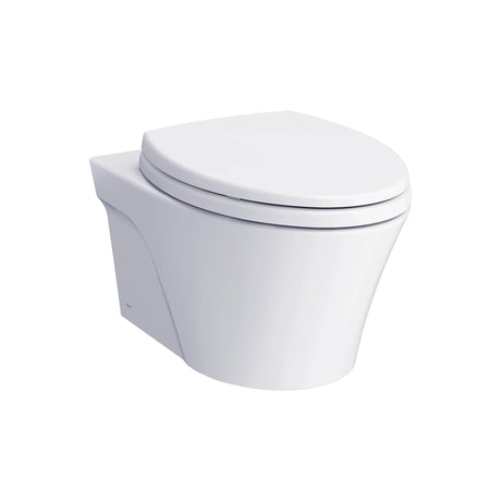 TOTO AP Wall-Hung Toilet Bowl, Dual Flush 1.28 & 0.9 GPF, WASHLET+ Compatible, Cotton White