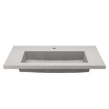 Capistrano Vanity Top with Integral Sink