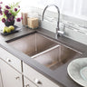 Cocina Duet Copper Kitchen Sink
