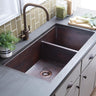 Cocina Duet Pro Copper Kitchen Sink