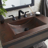 Cozumel Vanity Top in Antique Copper