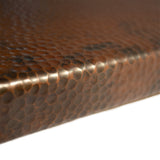 Cozumel Vanity Top in Antique Copper
