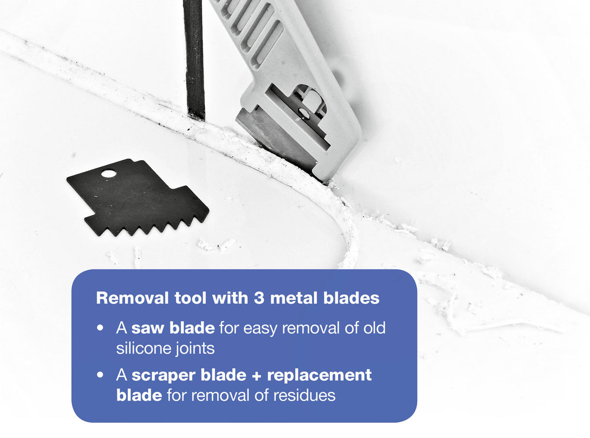 Cramer Professional Silicone Grout Profiling Caulking Tool Kit