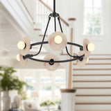 Alora Dahlia 28-in Chandelier