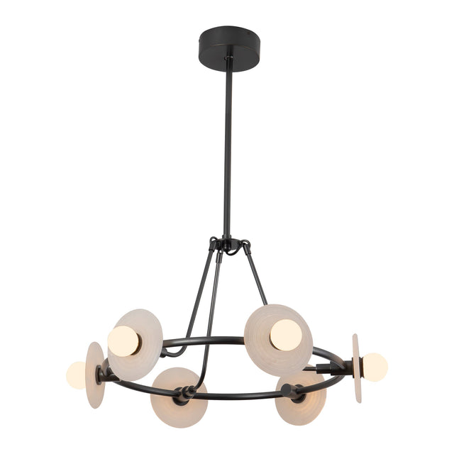 Alora Dahlia 28-in Chandelier
