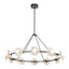 Alora Dahlia 46-in Chandelier