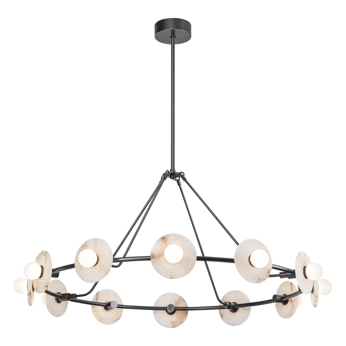 Alora Dahlia 46-in Chandelier