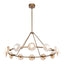 Alora Dahlia 46-in Chandelier