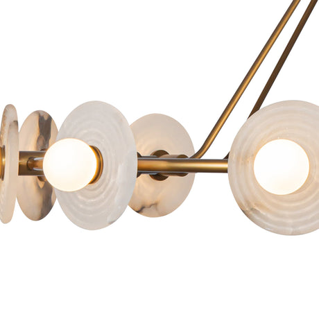 Alora Dahlia 46-in Chandelier