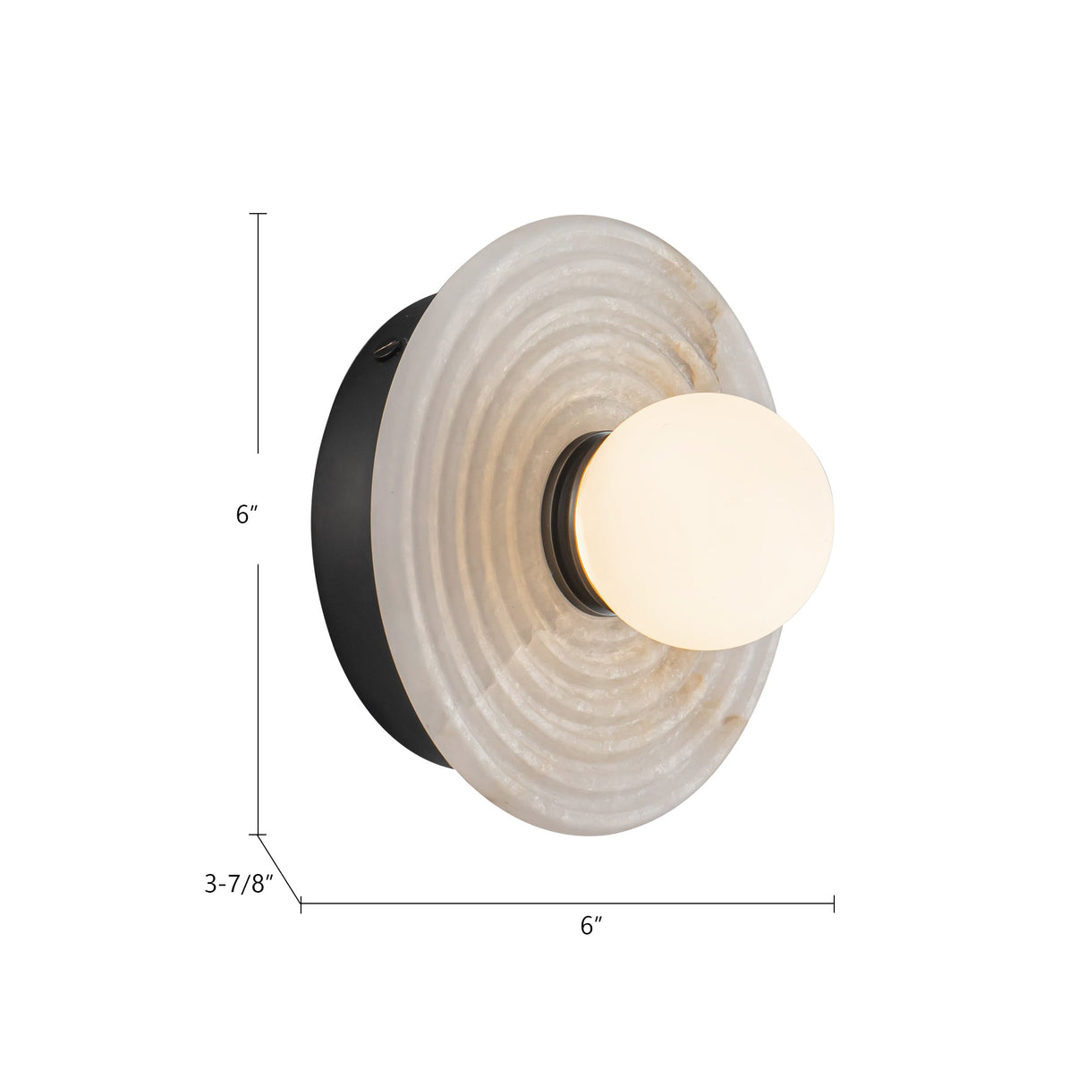 Alora Dahlia 6-in Wall/Vanity Light