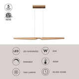 Kuzco Dakota 47-in Linear Pendant