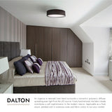 Kuzco Dalton 16-in Flush Mount