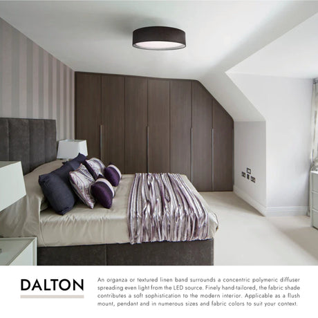Kuzco Dalton 16-in Flush Mount