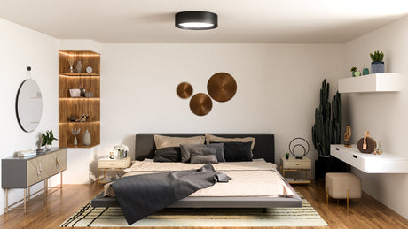 Kuzco Dalton 20-in Flush Mount