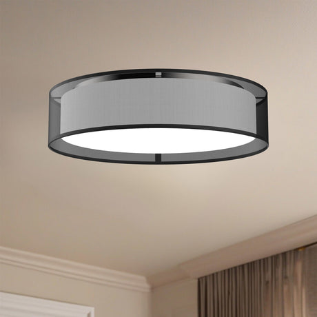 Kuzco Dalton 20-in Flush Mount