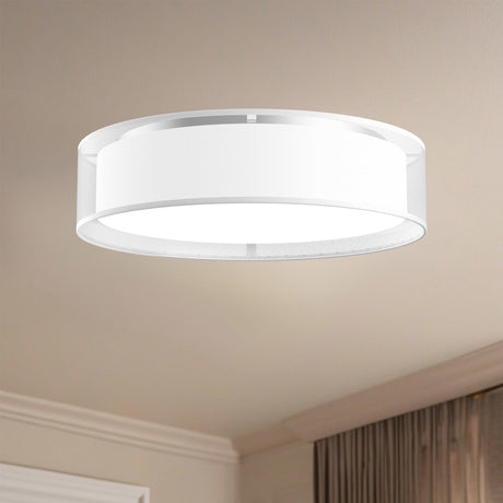 Kuzco Dalton 20-in Flush Mount