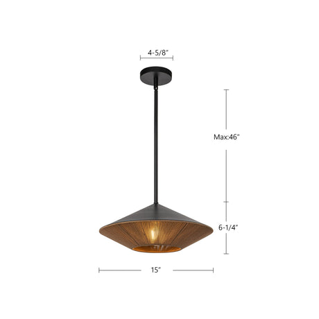 Alora Mood Daphne 15-in Pendant