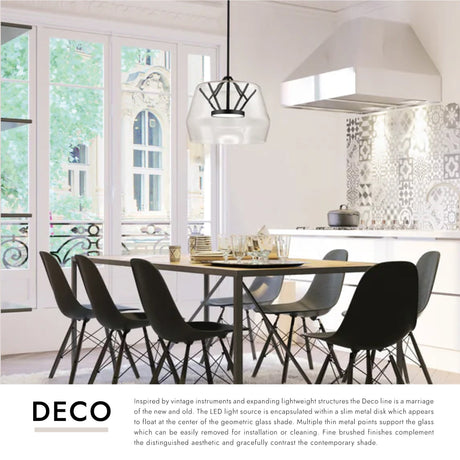 Kuzco Deco 18-in Pendant