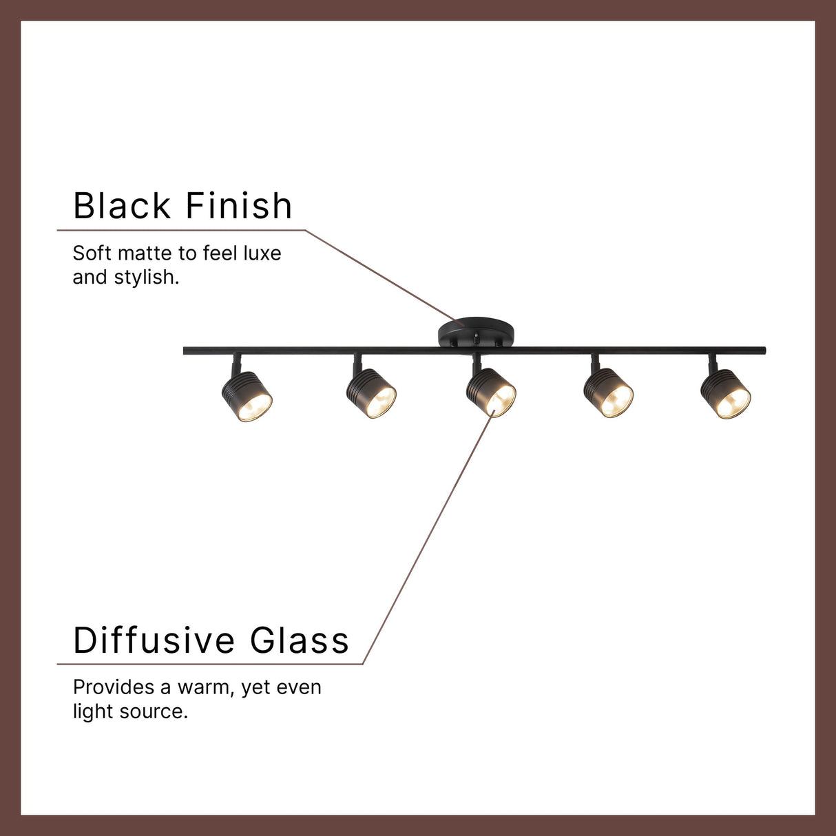 Kuzco Vibe Denson 36-in Track Light