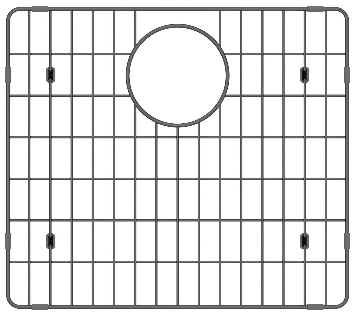 Bottom Grid SS Bottom Grid - Black Pearl for CAC457D3-BK