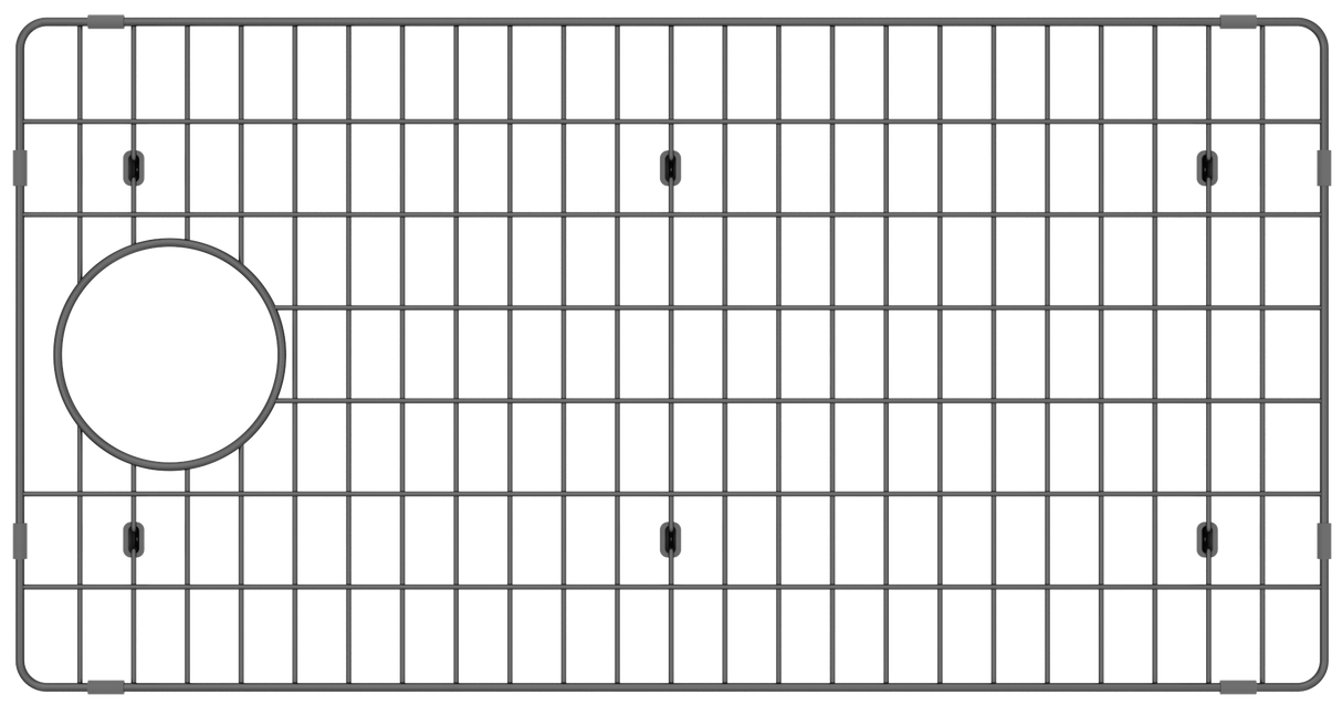 Bottom Grid SS Bottom Grid - Black Pearl for CAC762-BK
