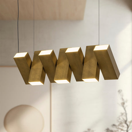Kuzco Domino 35-in Linear Pendant