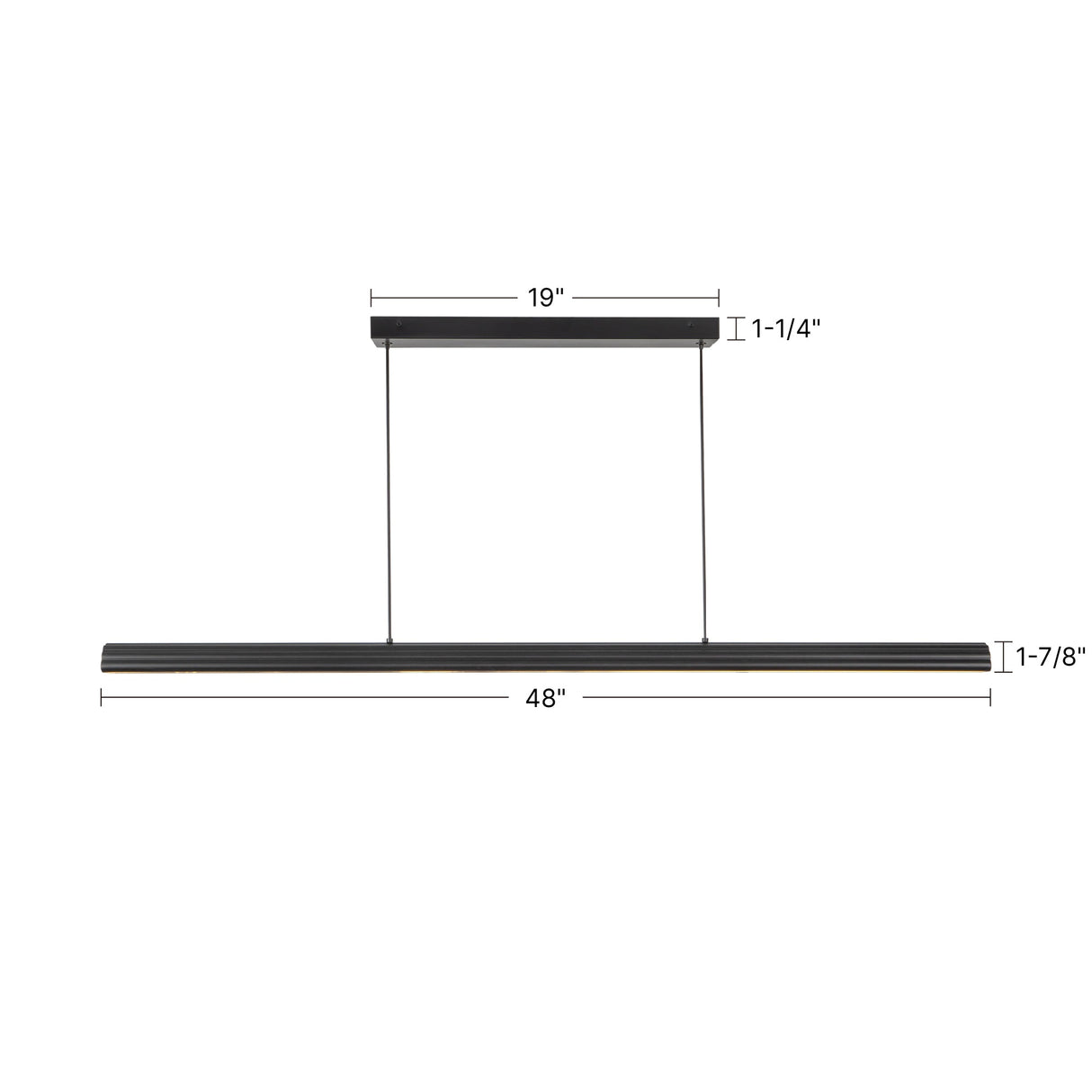 Alora Mood Dottie 48-in Linear Pendant