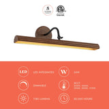 Alora Mood Dottie 24-in Wall/Picture Light