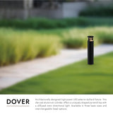 Kuzco Dover 29-in Exterior Bollard