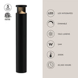 Kuzco Dover 39-in Exterior Bollard