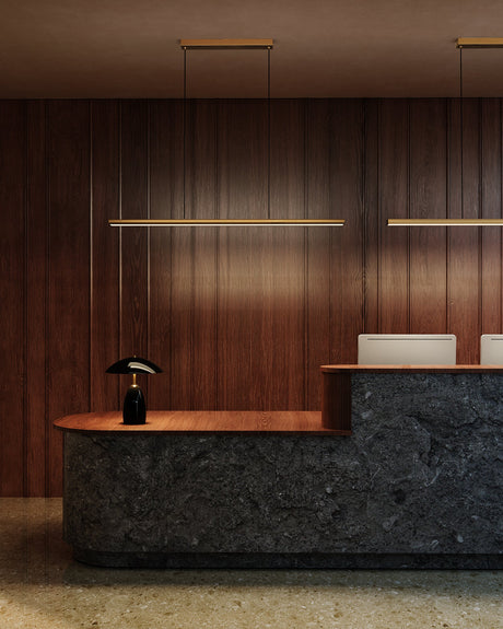 Kuzco Drift 45-in Linear Pendant
