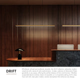 Kuzco Drift 45-in Linear Pendant