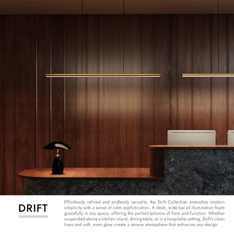 Kuzco Drift 45-in Linear Pendant